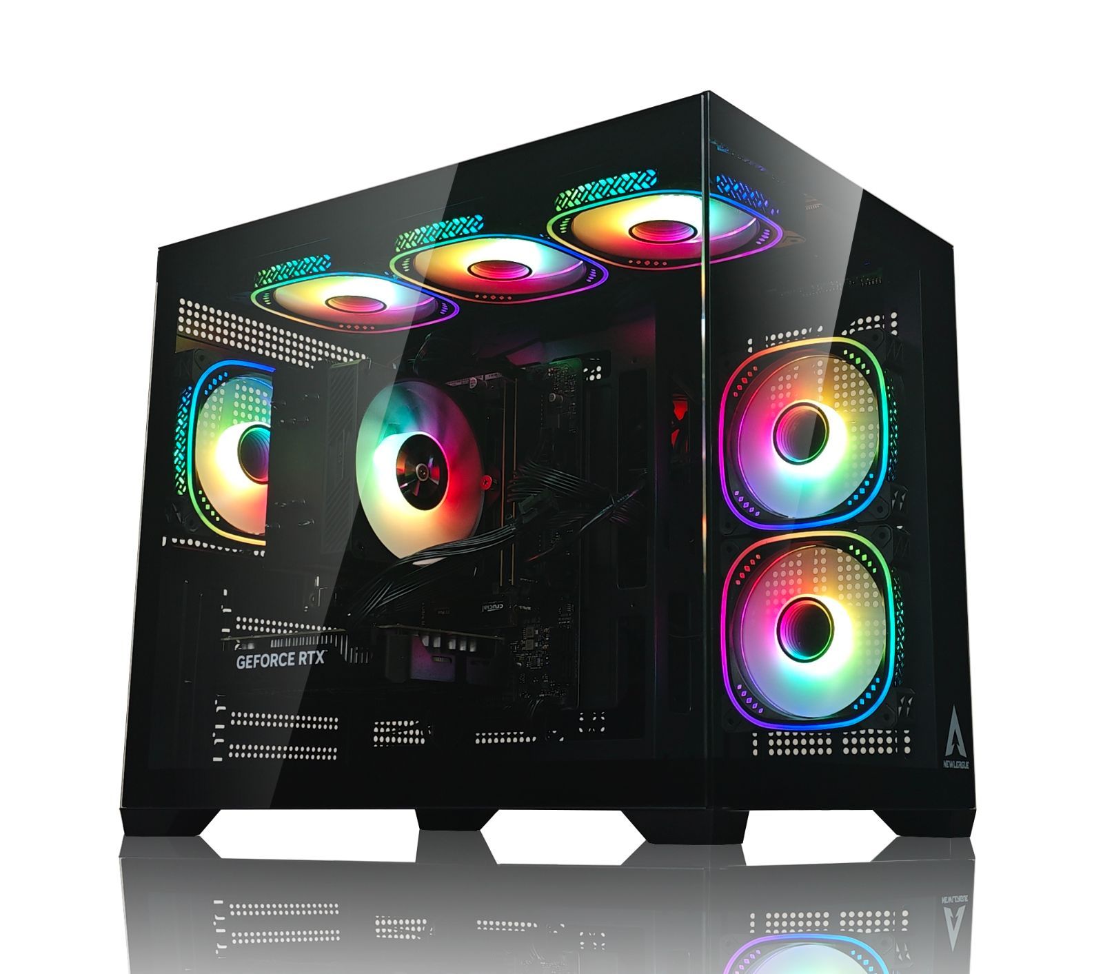 NEWLEAGUE AGILE G6-BK｜ハイパフォーマンスモデル｜Ryzen 7 5700X × RTX 5060 Ti｜16GB・1TB SSD