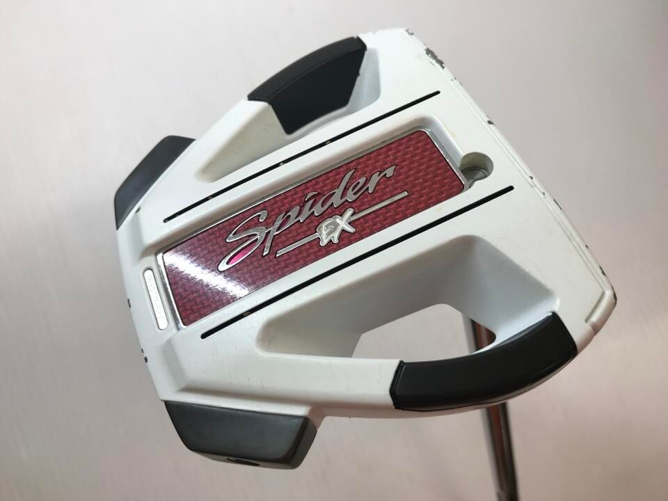 テーラーメイド　Spider EX GHOST WHITE CENTER SHAFT　パター　中古【最短即日発送】