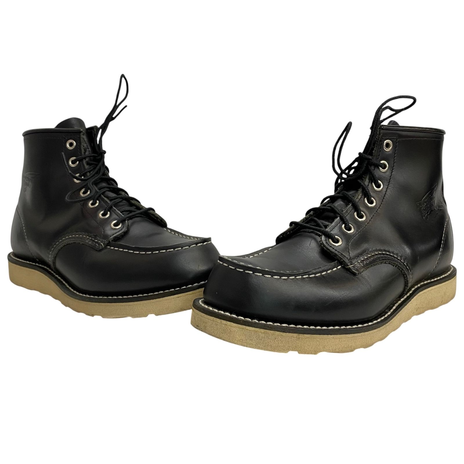 レッドウィング RED WING 6” CLASSIC MOC アイリッシュセッター 8179 メンズ靴 ブーツ ワーク ブラック 26cmサイズ 201-shoes1823 VB