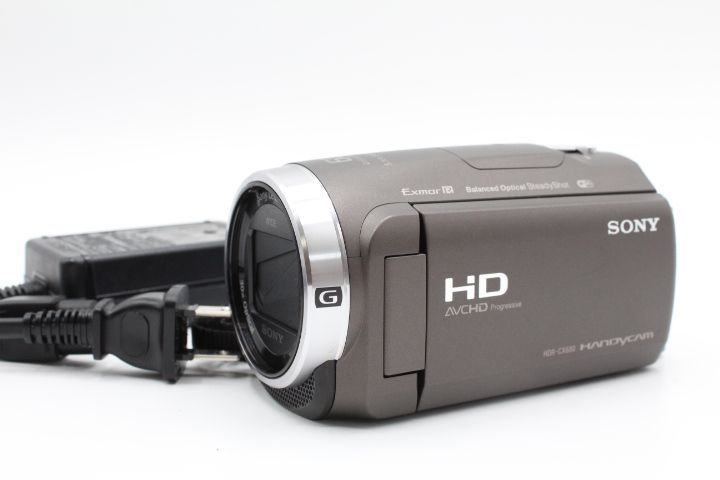 【美品】SONY ソニー ビデオカメラ Handycam 光学30倍 内蔵メモリー64GB ブロンズブラウンHDR-CX680 TI #LE2028128