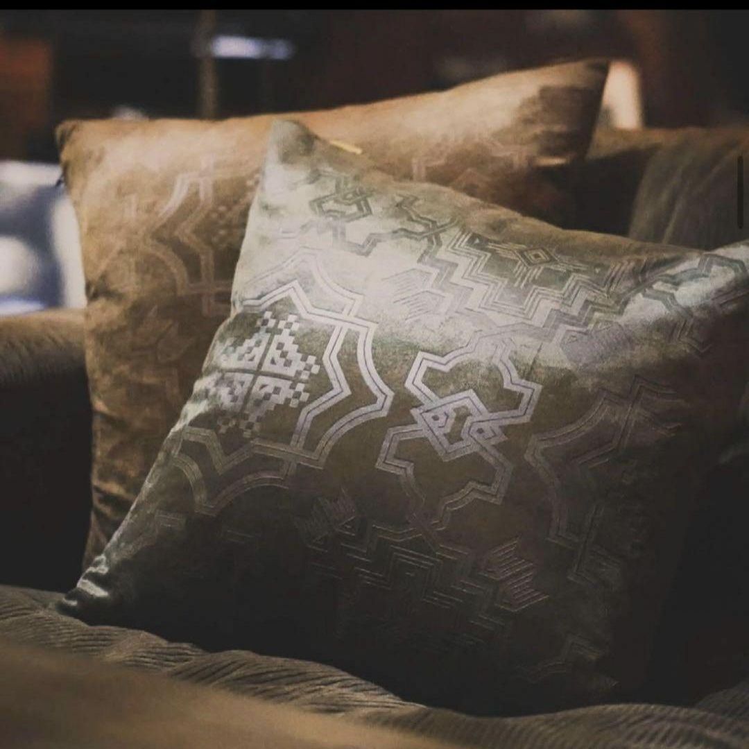 old mountain Veroa Cushion Cover　カーキ OLD MOUNTAIN オールドマウンテン Veroa Cushion Cover カーキ