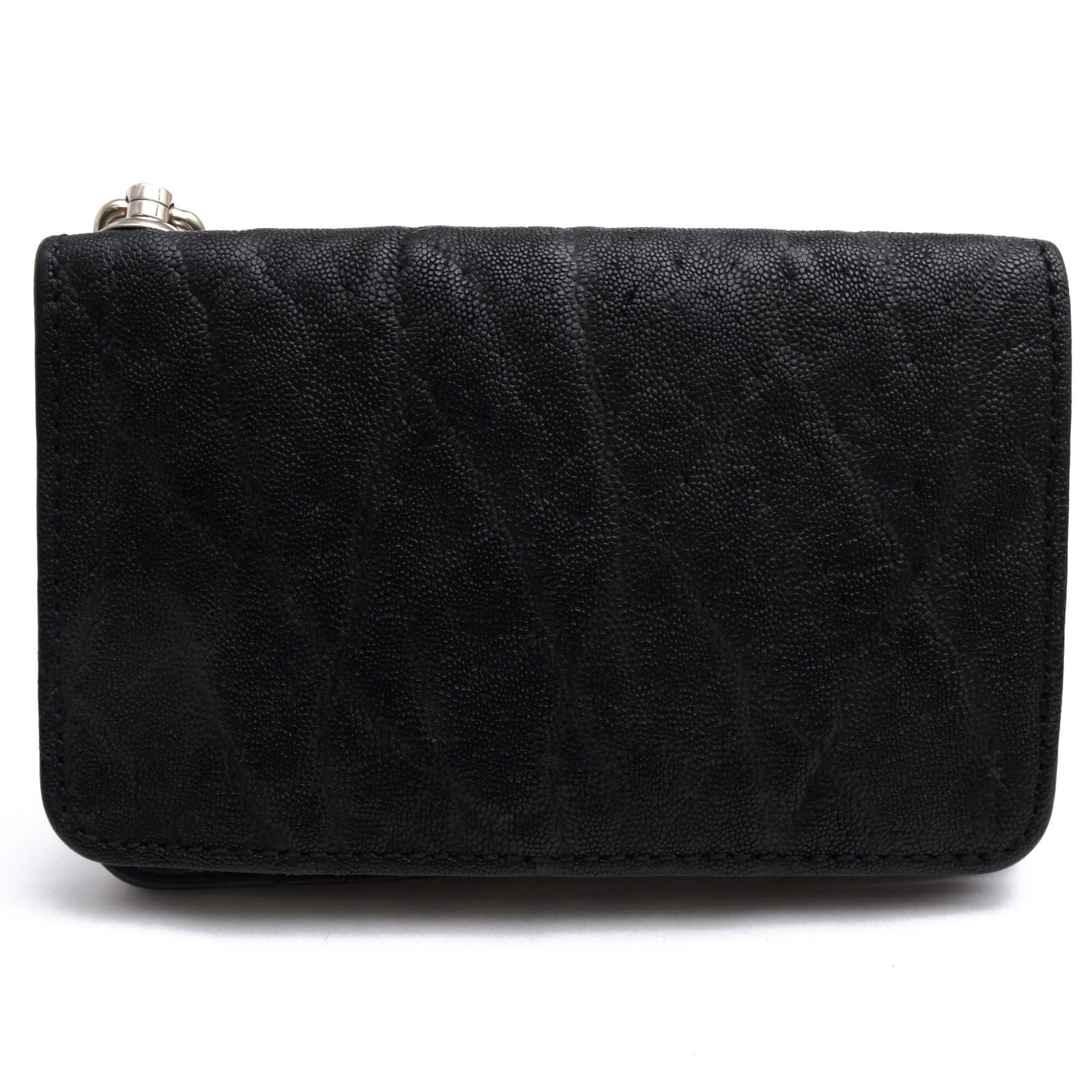 ケイシイズ／KC's 財布 ウォレット メンズ 男性 男性用 レザー 革 本革 ブラック 黒 KIB607 Eleanor Elephant Middle Billfold Wallet ミドルウォレット 小銭入れあり 二つ折り 17,301円