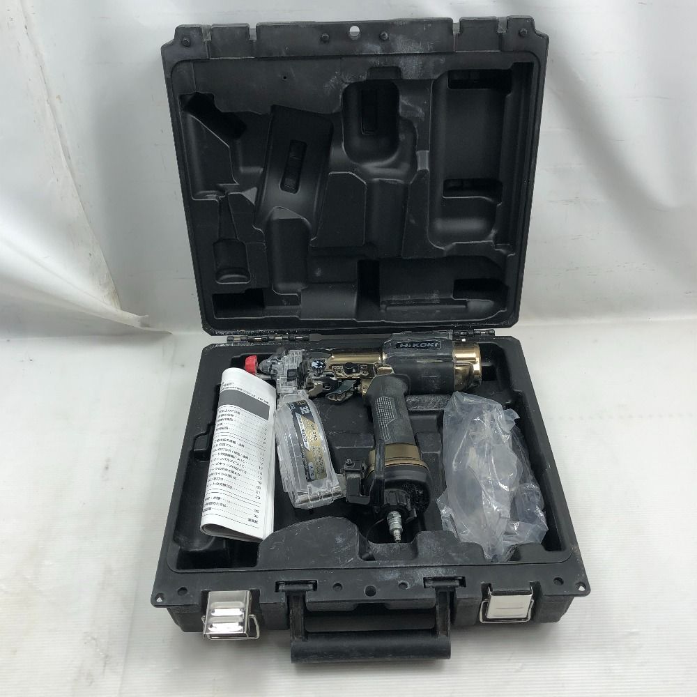 HiKOKI ハイコーキ エアツール 高圧ネジ打機 ケース付 WF3HS ゴールド