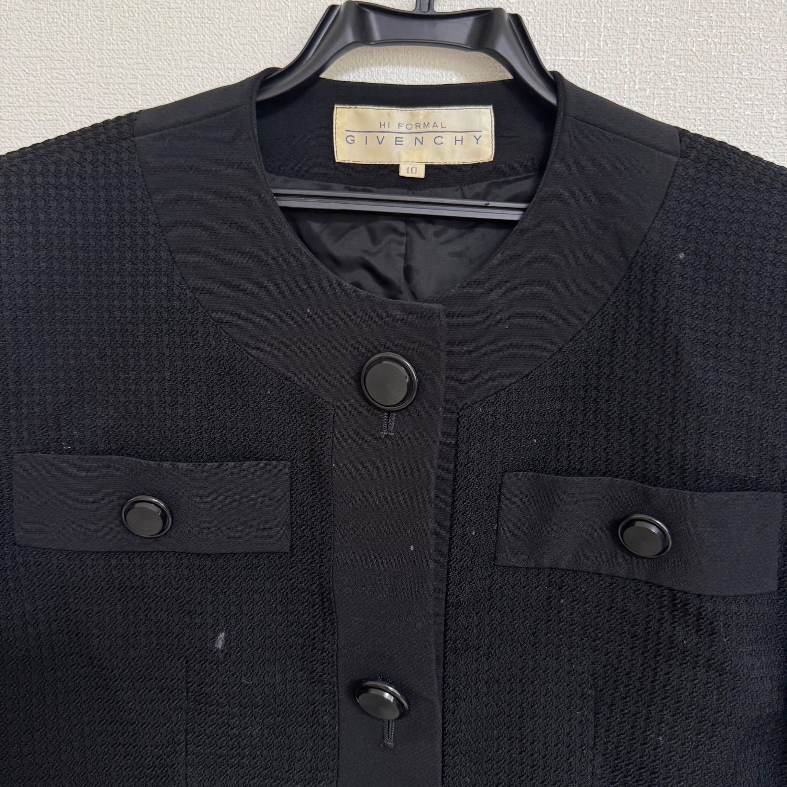GIVENCHY ラグジュアリー レディース ジャケット ブラック 10サイズ J6