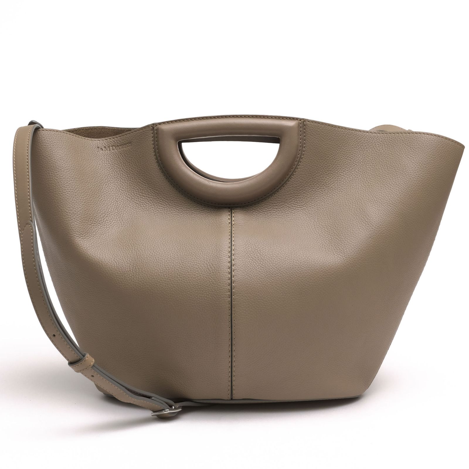 J＆Mデヴィッドソン／J＆M DAVIDSON バッグ トートバッグ 鞄 ハンドバッグ レディース 女性 女性用 レザー 革 本革 ベージュ MARKET TOTE M マーケットトート 2WAY ショルダーバッグ シボ革 シュリンクレザー