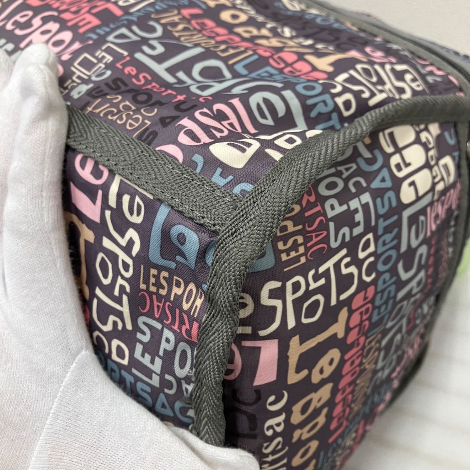 5168 【美品】 LeSportsac レスポートサック 2way ボストンバッグ 旅行