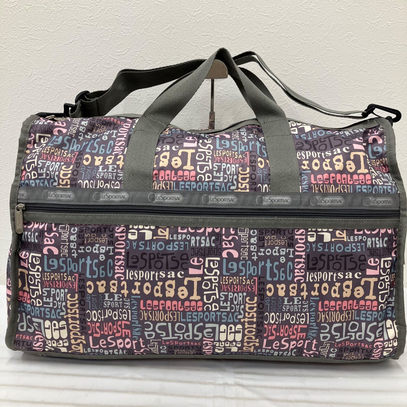 5168 【美品】 LeSportsac レスポートサック 2way ボストンバッグ 旅行