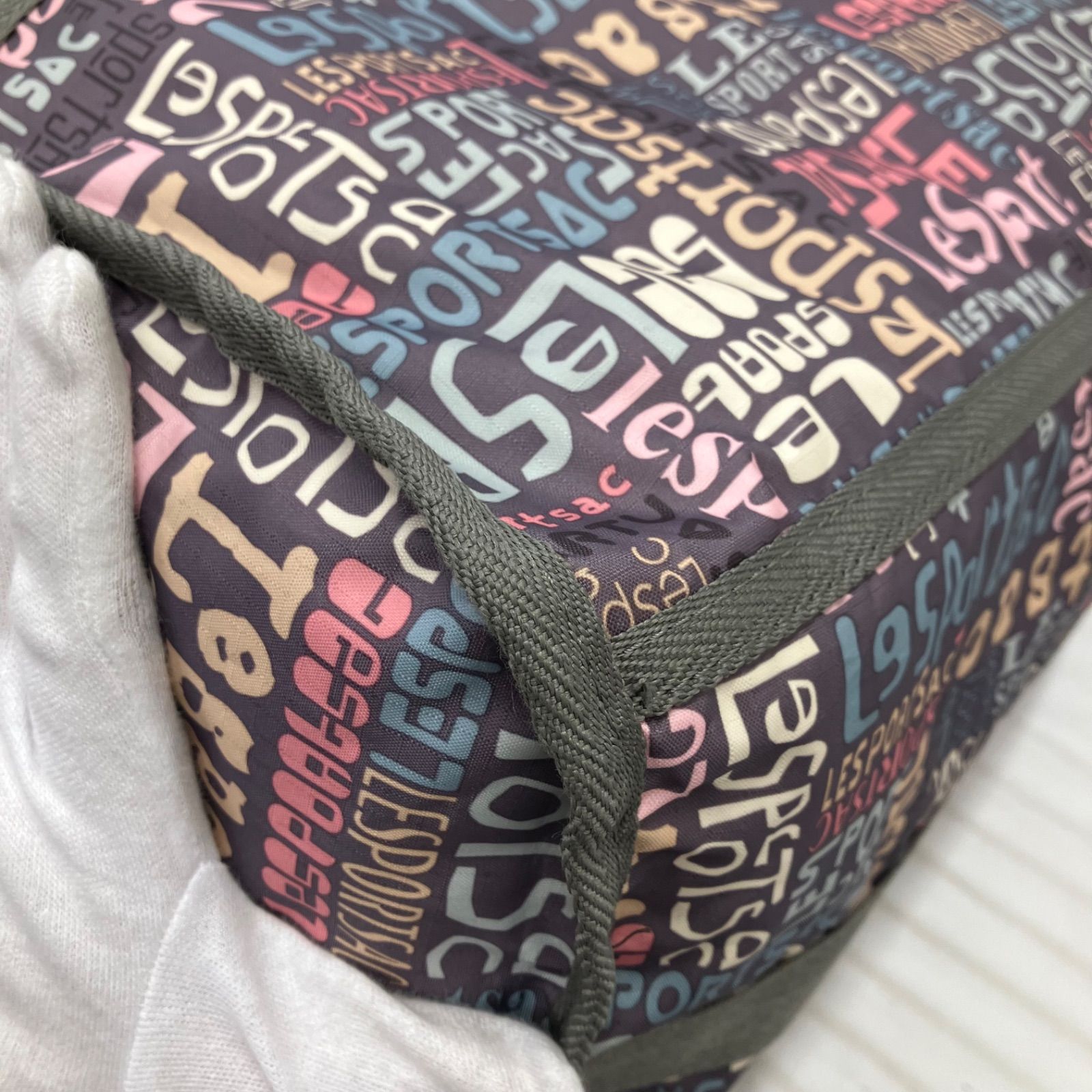 5168 【美品】 LeSportsac レスポートサック 2way ボストンバッグ 旅行