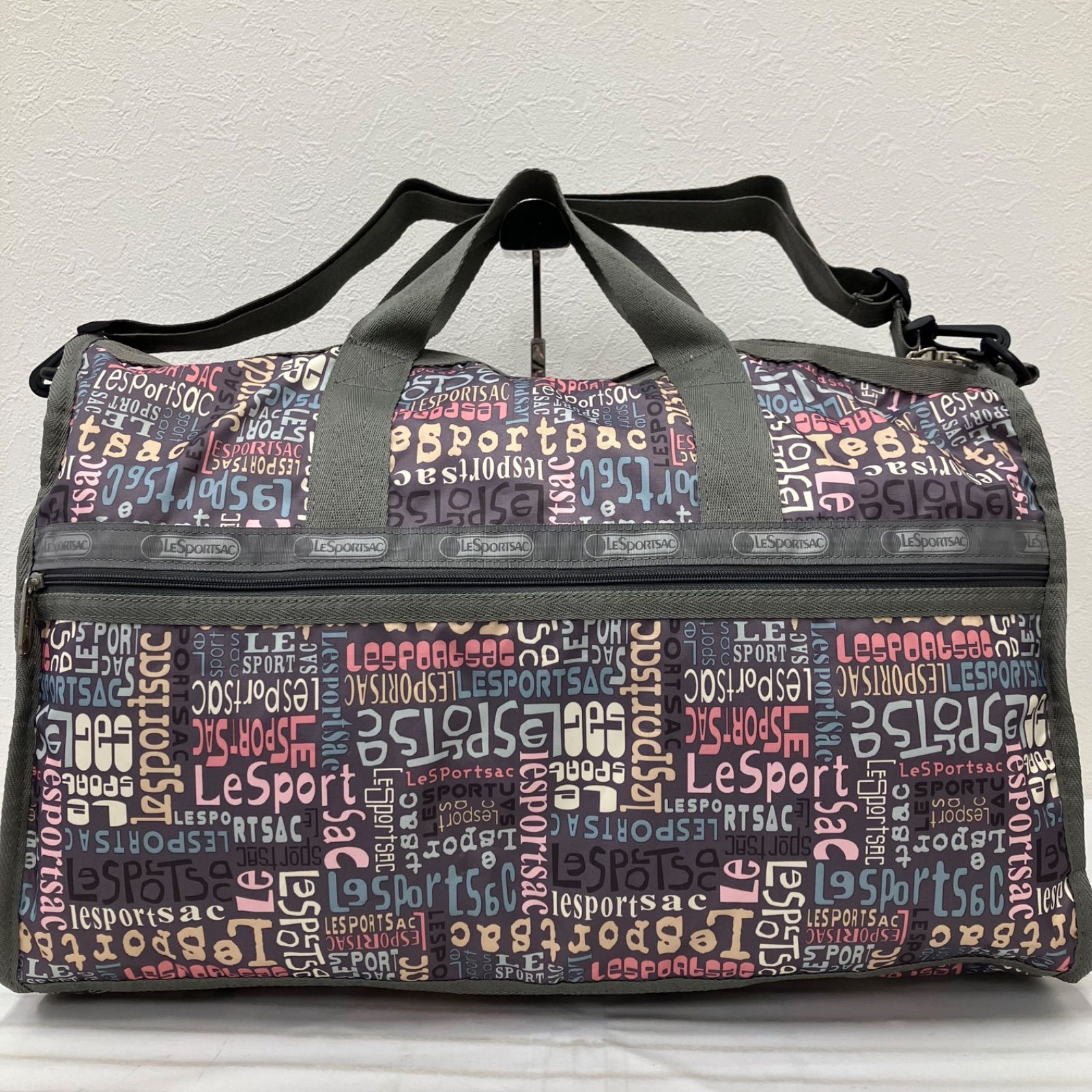 5168 【美品】 LeSportsac レスポートサック 2way ボストンバッグ 旅行