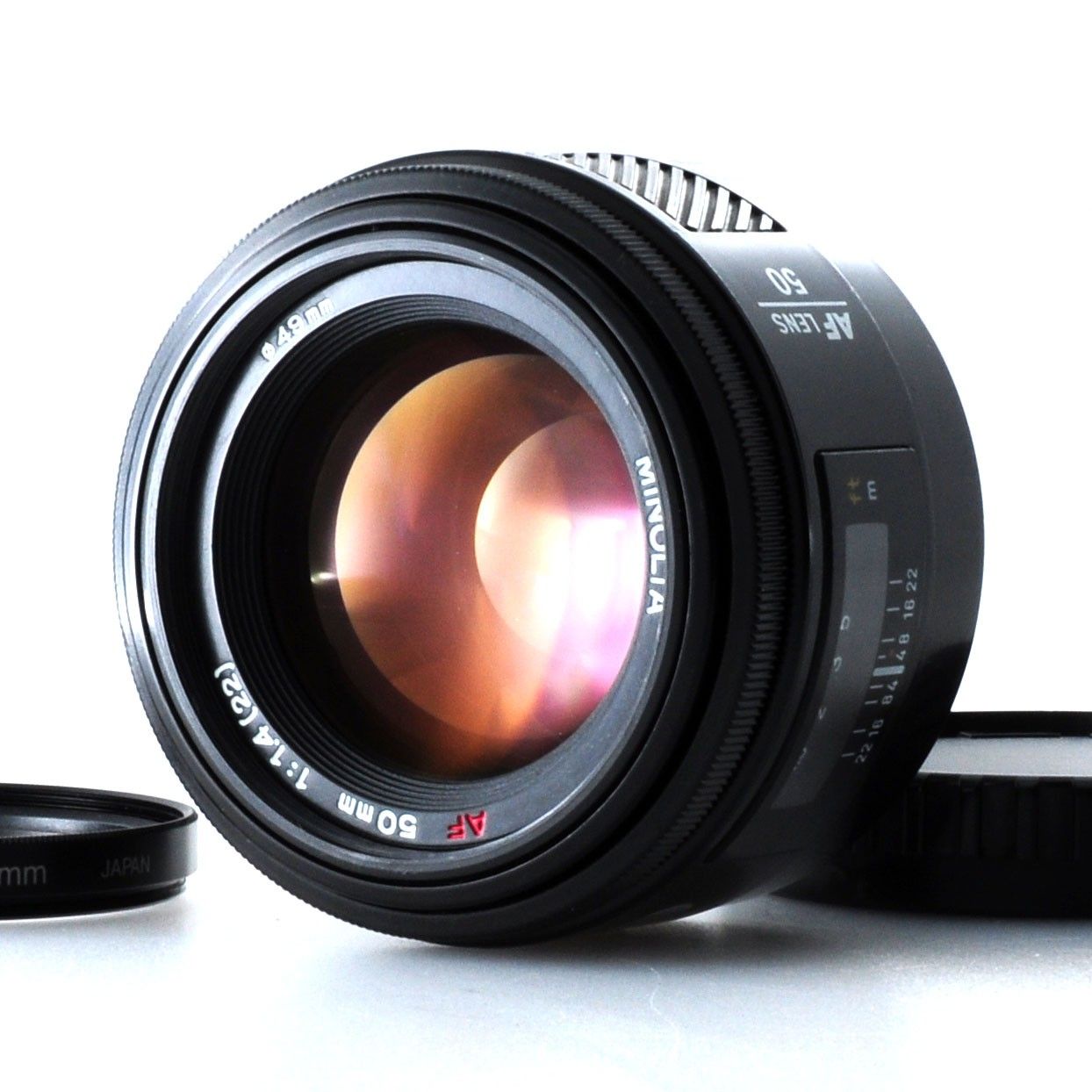 【ミノルタ】MINOLTA AF 50mm F1.4 Aマウント AF標準レンズ #U118