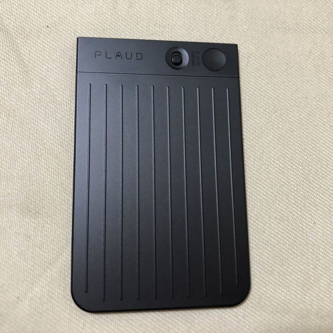 BF47 PLAUD NOTE AI ボイスレコーダー ブラック 薄型 文字起こし NB