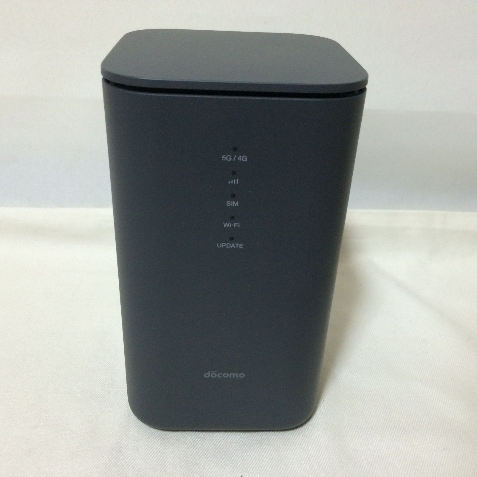 美品】docomo home 5G HR02 ダークグレー - メルカリ