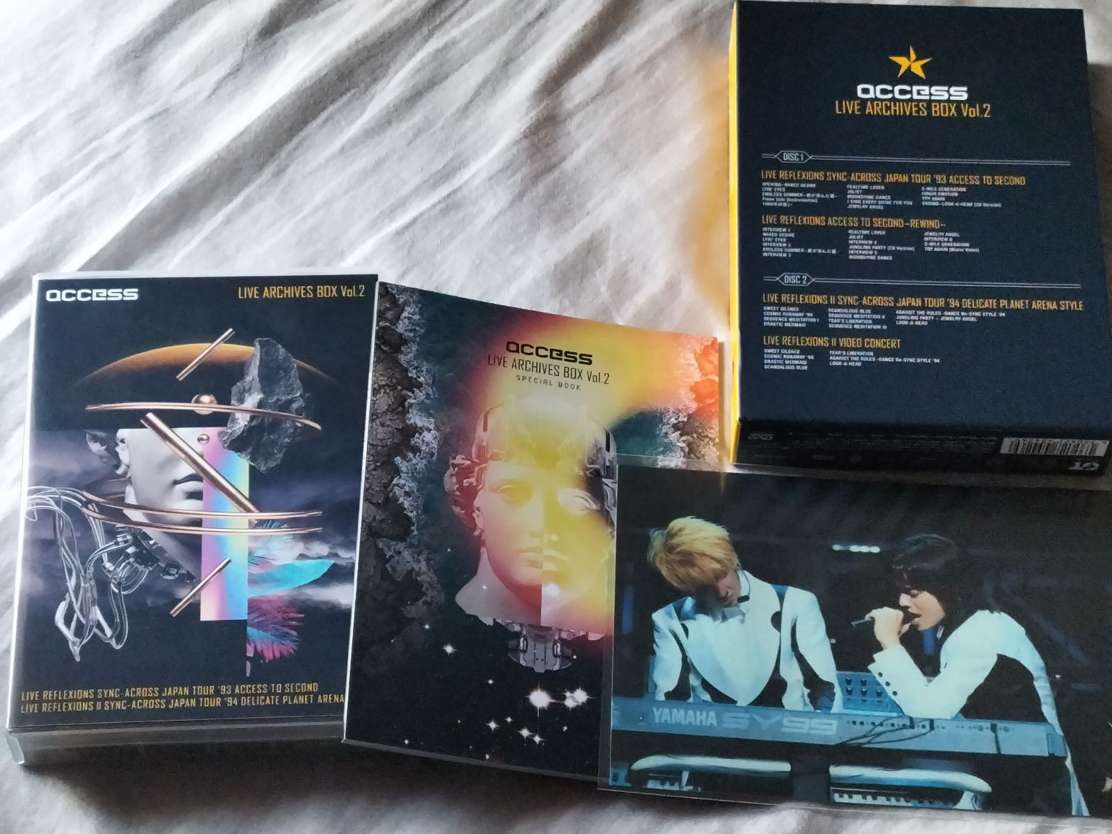 access/LIVE ARCHIVES BOX Vol.2〈完全生産限定盤・… access LIVE ARCHIVES BOX Vol.2 完全生産限定盤 DVD - メルカリ