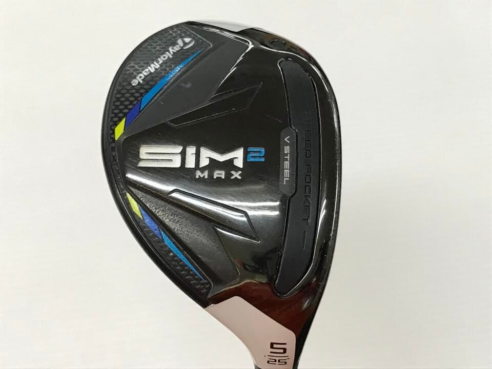 テーラーメイド　SIM2 MAX　25度　TENSEI BLUE TM60(SIM2)　Sフレックス　ユーティリティ　中古【最短即日発送】