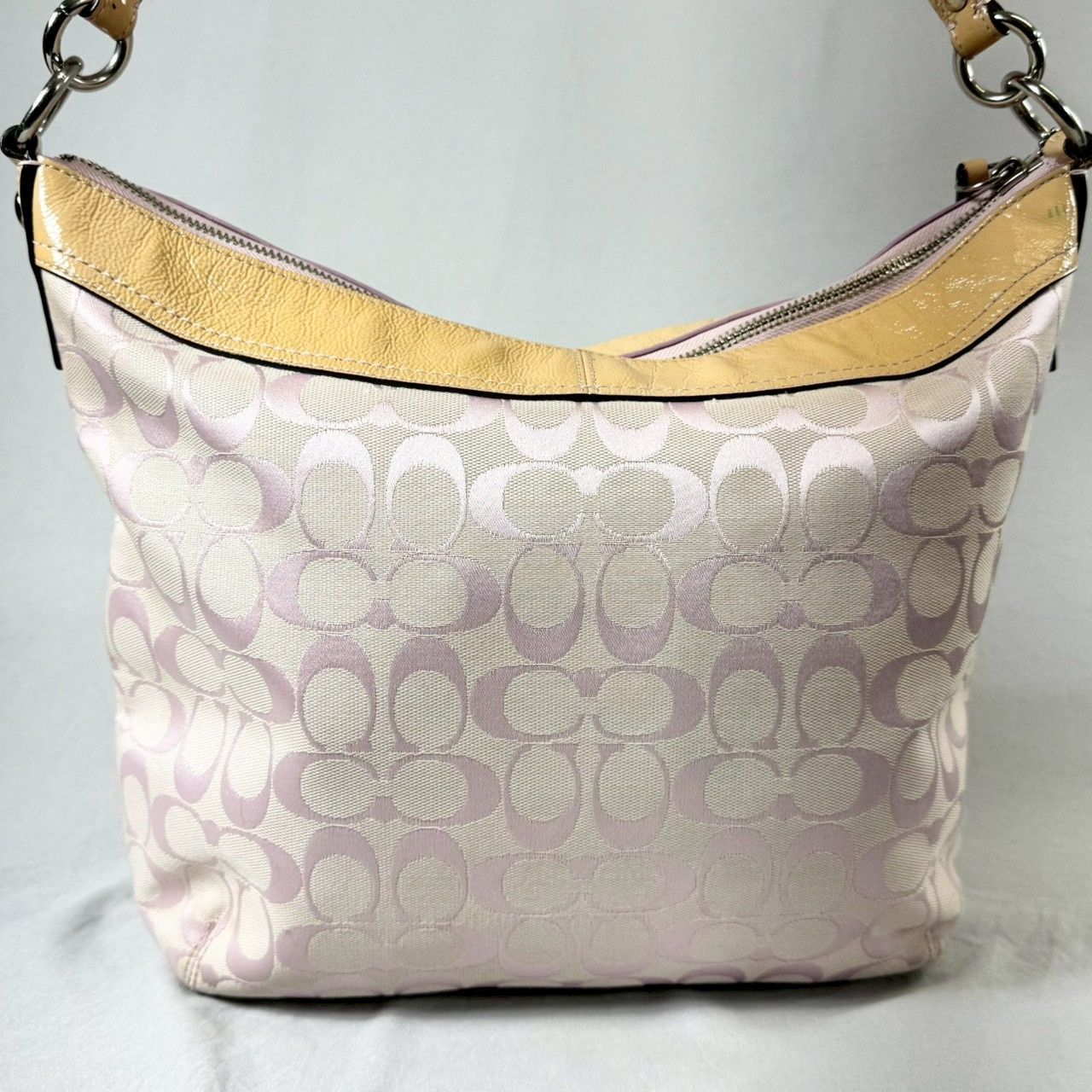 美品】COACH コーチ パッチワーク サークル シグネチャー 2way