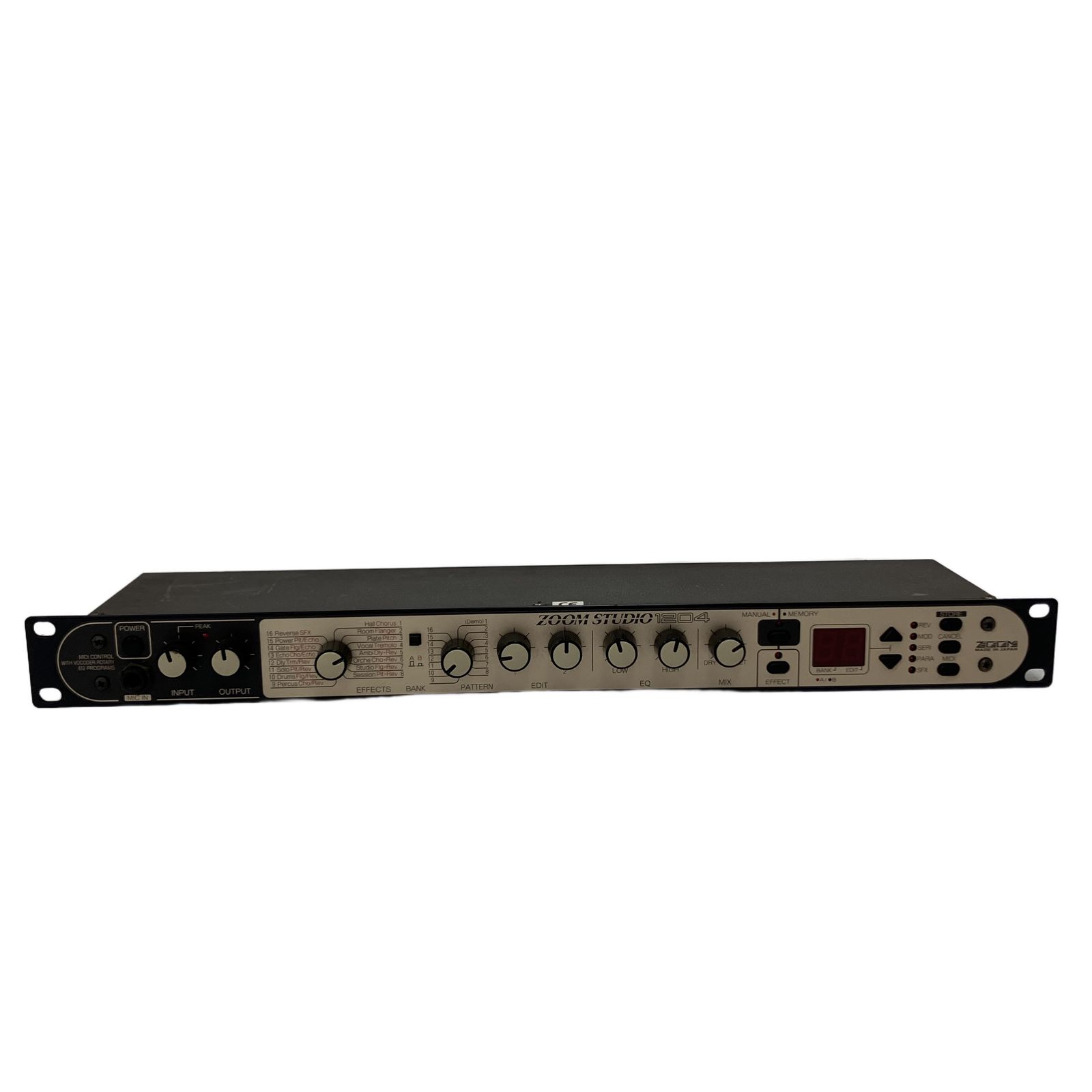 ZOOM STUDIO 1204 マルチ エフェクター ズーム 音響機材 オーディオ 中古 O11367878
