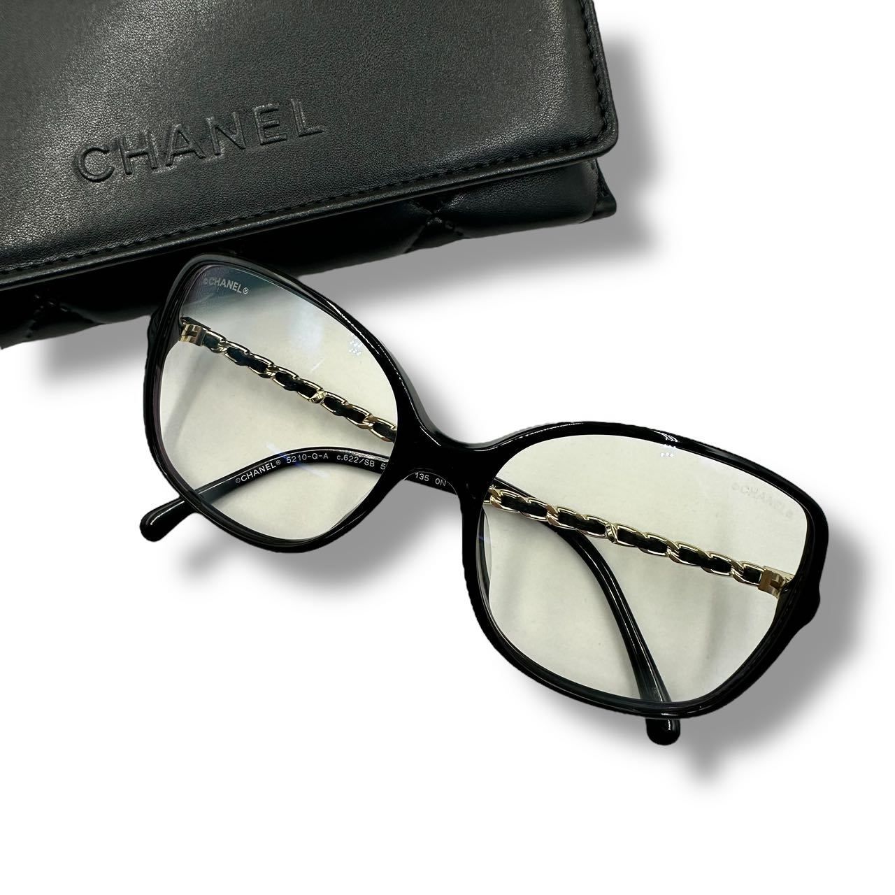 新品同様 CHANEL シャネル サングラス チェーン ココマーク ロゴ