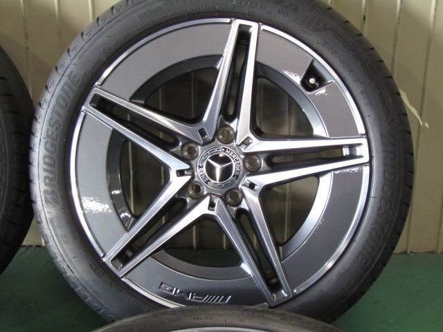 美品の溝あり】メルセデスベンツ W206 Cクラス純正 AMG5スポーク 