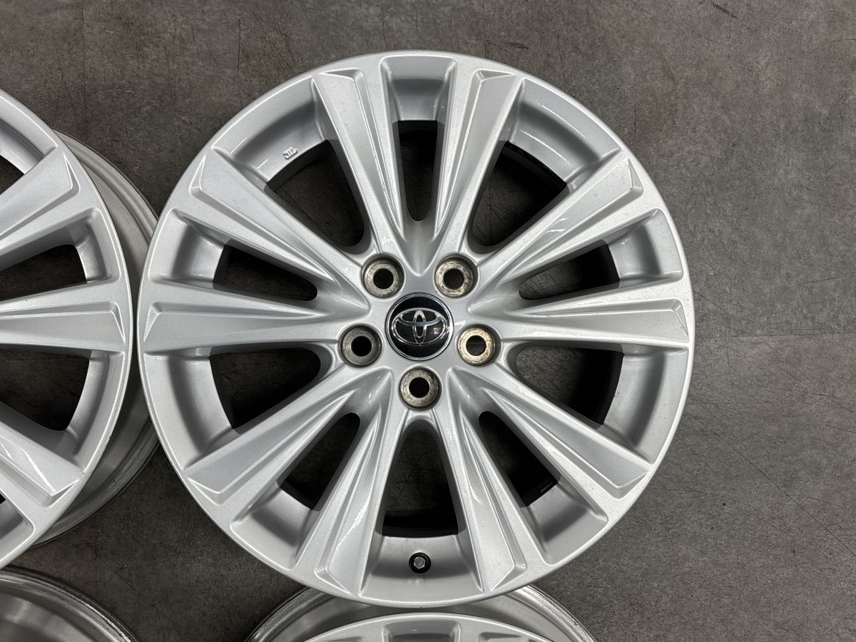 美品】トヨタ 30 アルファード 純正 18in 7.5J +45 PCD114.3 4本