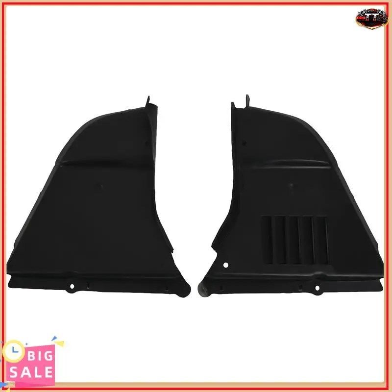 A42P-1ペア 車用プラスチック製アンダー左右スプラッシュシールドカバー BMW 525I 530I 545I 530XI 550I M5 51717033753 51717033754