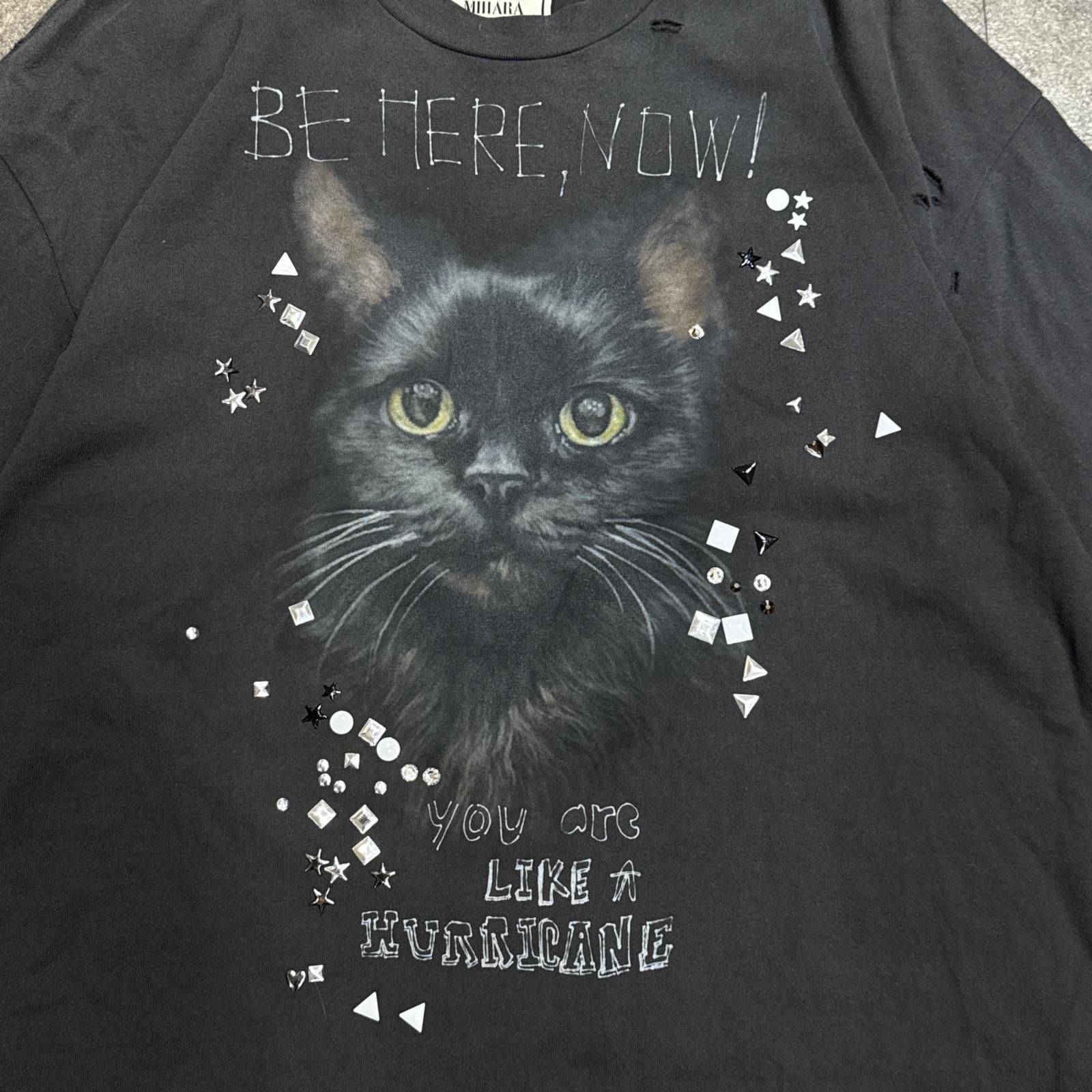 シャツメンズ ミハラヤスヒロ tシャツ 猫 Maison MIHARA YASUHIRO