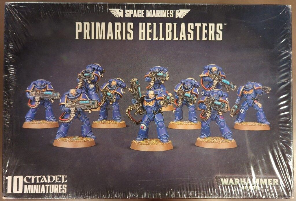 《未開封》 GAMESWORKSHOP WARHAMMER40000 Space Marine Primaris Hellblasters プライマリスヘルブラスター(10体)