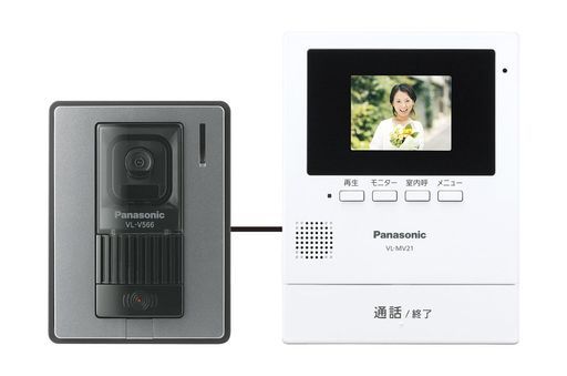 パナソニック(Panasonic)テレビドアホン1-2タイプ親機約2.7型VL-SV21K