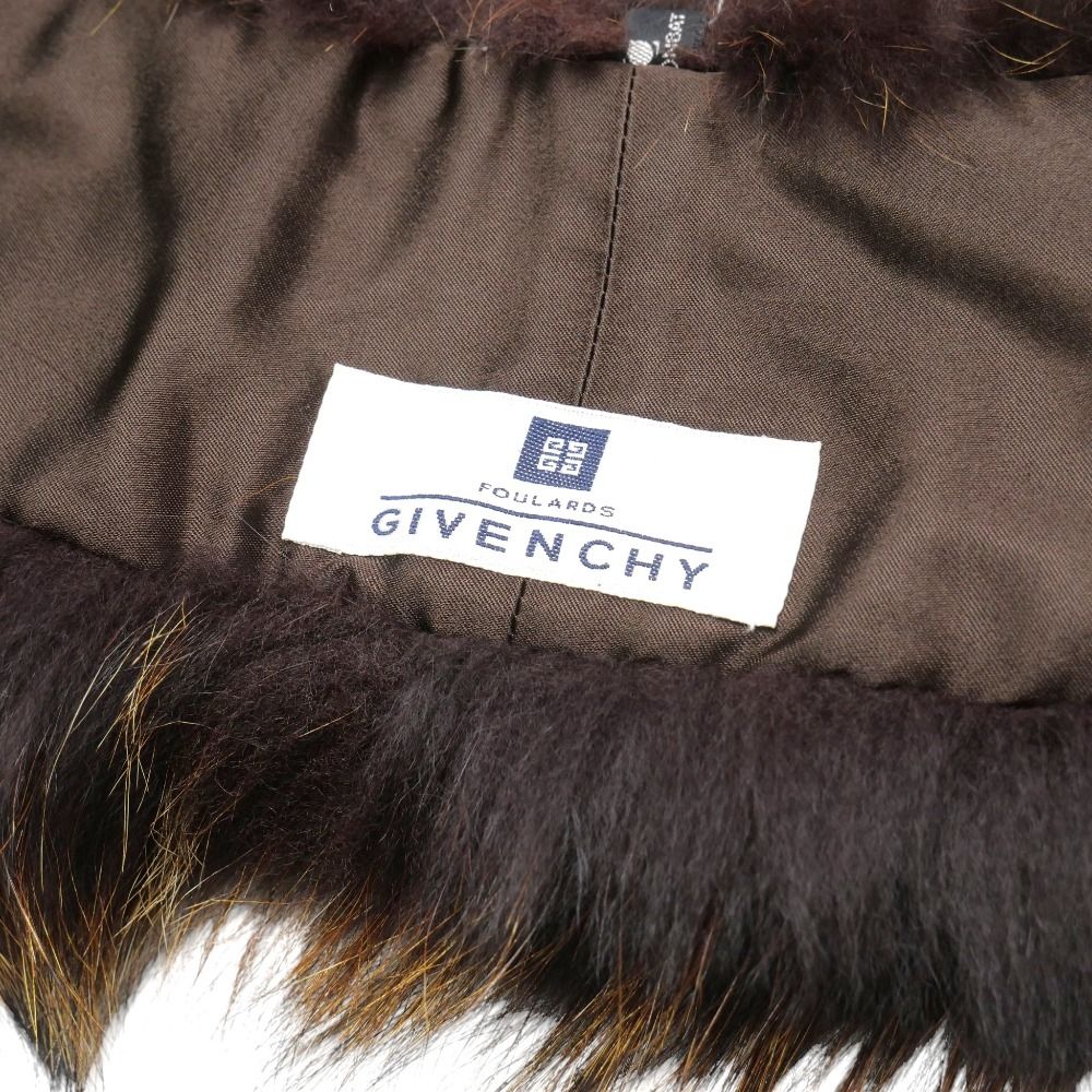 GIVENCHY ジバンシィ ショール フォックスファー マフラー ティペット