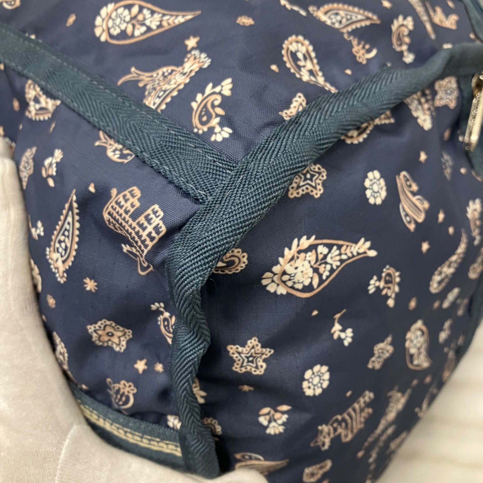 5147 【美品】 LeSportsac レスポートサック 2way ボストンバッグ 旅行 