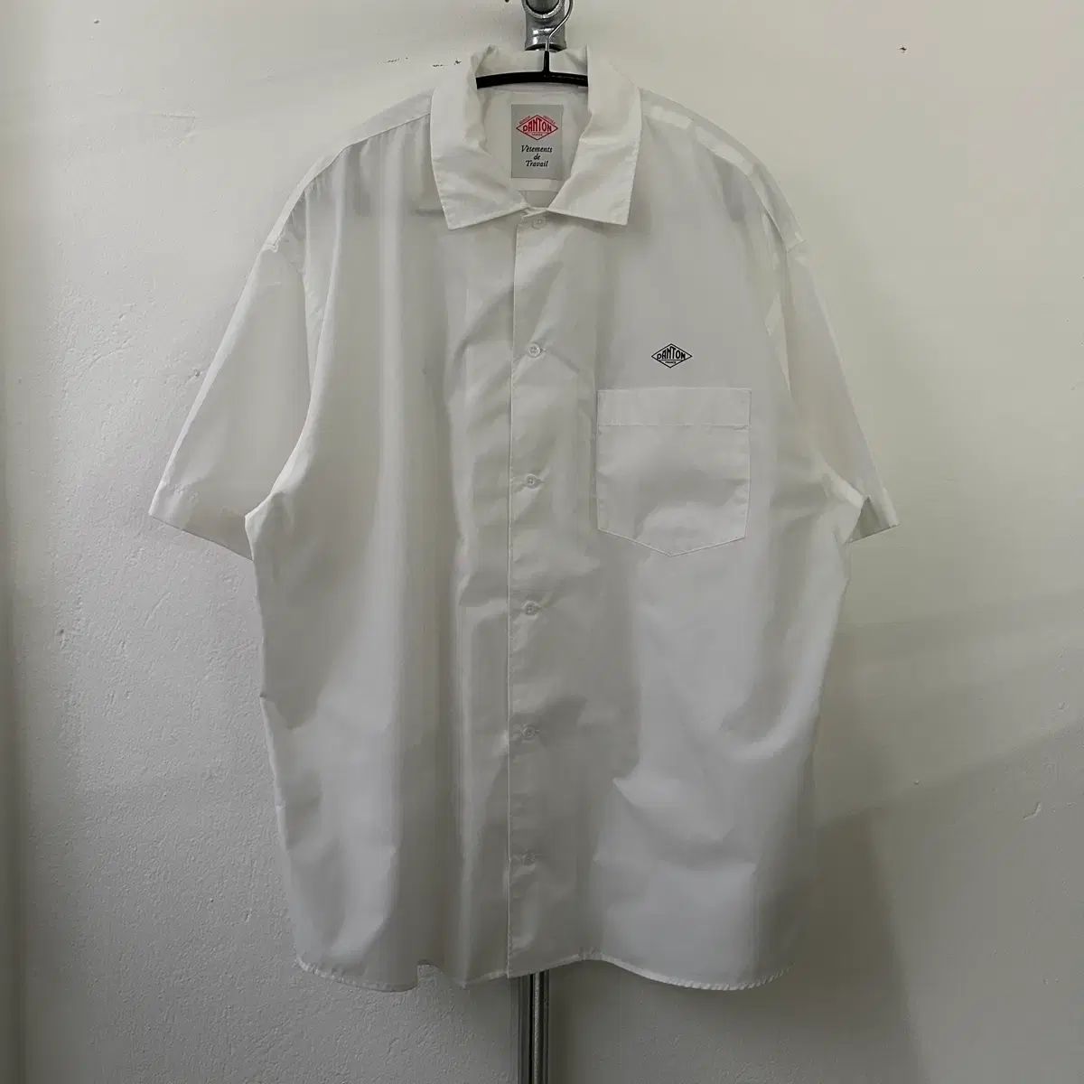 L ダントン バックロゴ 半袖 シャツ