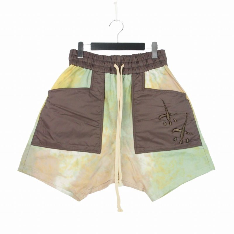 カタリスト CVTVLIST 22AW タイダイ染め サルエルショートパンツ ハーフパンツ ショーツ 2 マルチカラー 2201050402