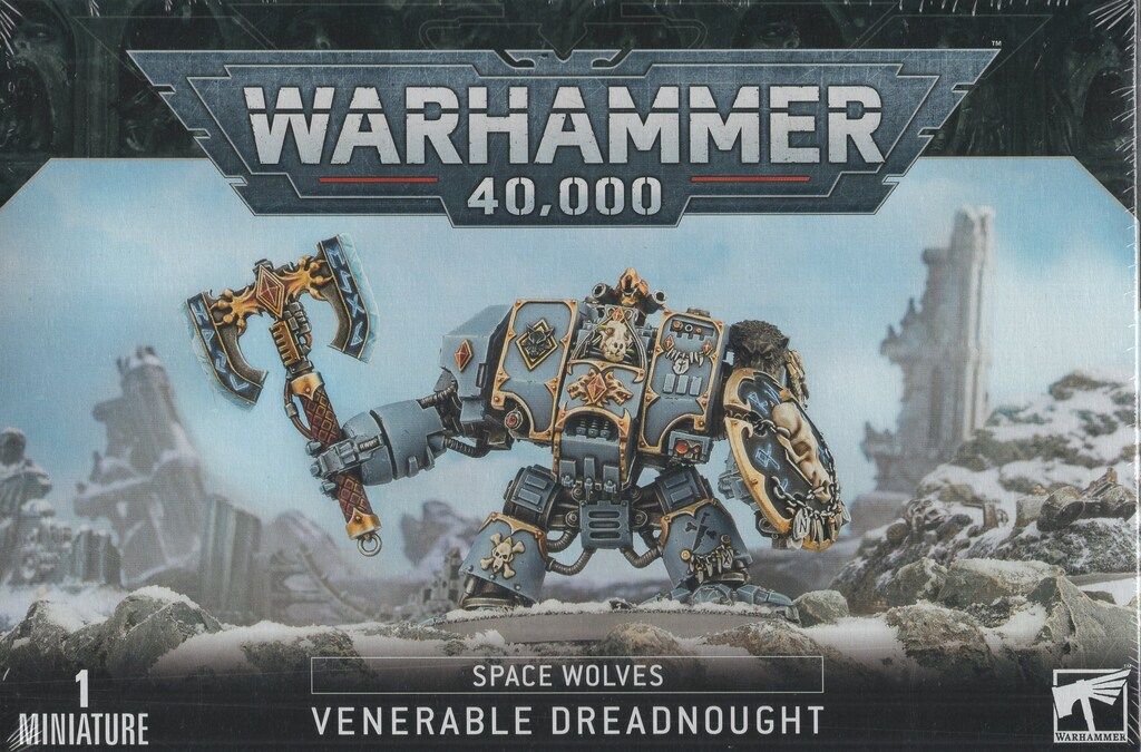 《未開封》 GAMESWORKSHOP WARHAMMER40000 Space Wolves Venerable Dreadnought ヴェネラブル・ドレッドノート（2020）