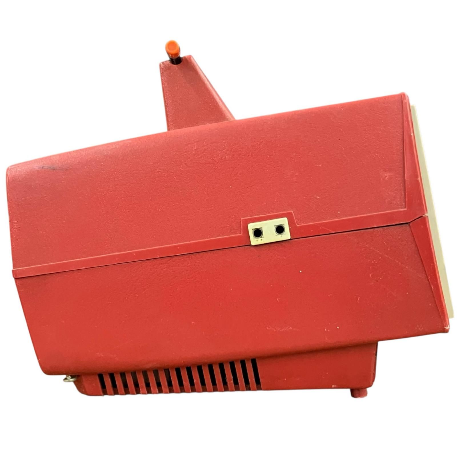 199990 SONY ソニー テレビ 5-206 赤 昭和レトロ1960年代 ビンテージ