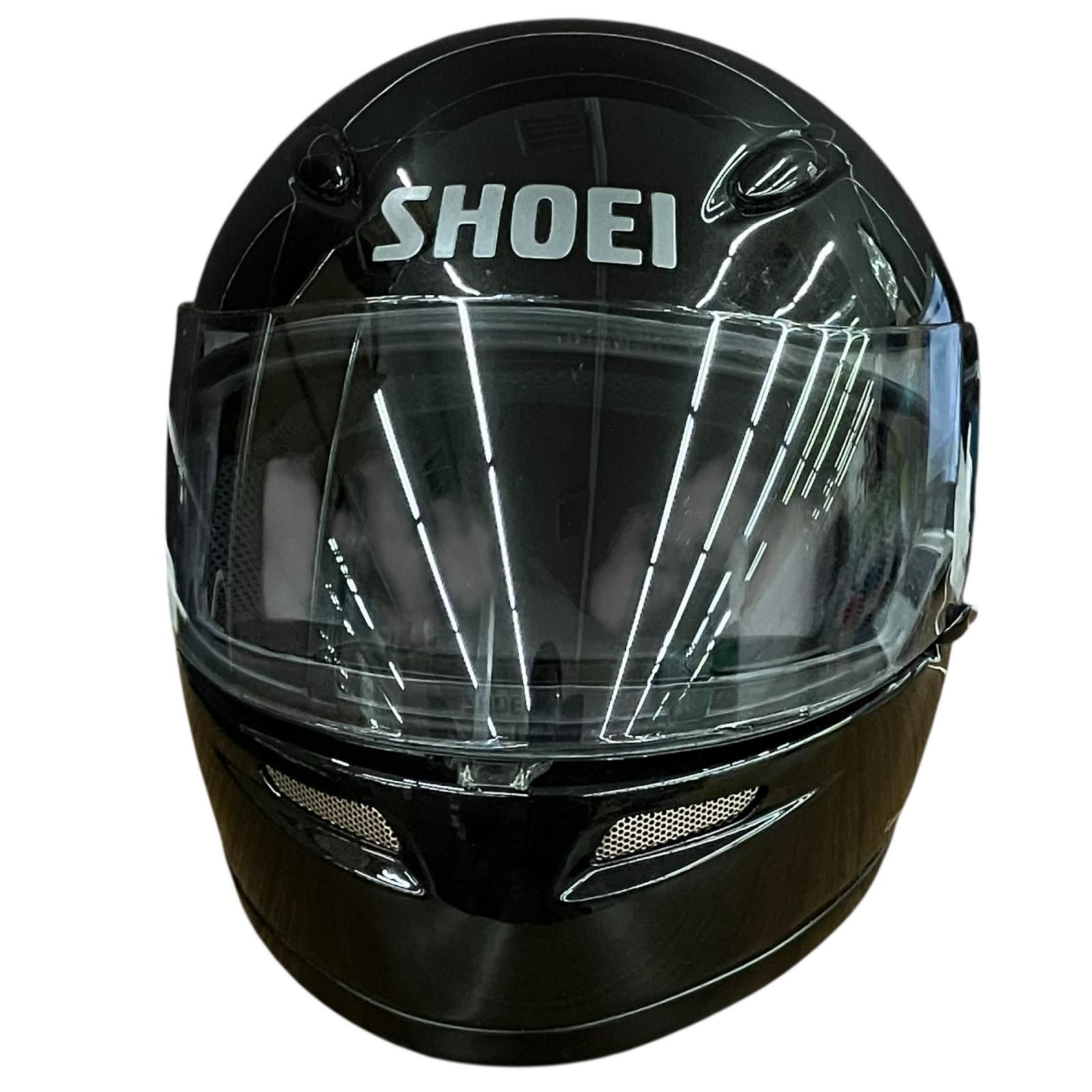 SHOEI フルフェイスヘルメット ブラックM 170621 現状品 SHOEI ショーエイ ヘルメット M ブラック フルフェイス