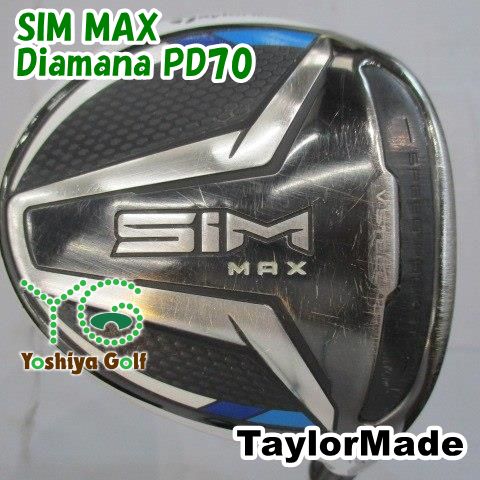フェアウェイウッド テーラーメイド SIM MAX/Diamana PD70/X/15[149778]