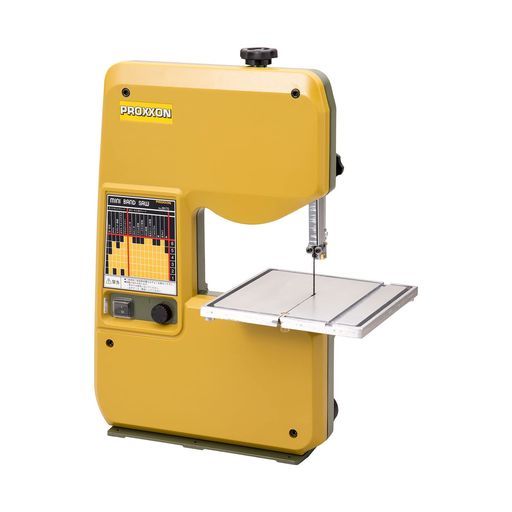 プロクソン(PROXXON)ミニバンドソウ木工・金属用小型卓上帯鋸盤【厚さ80mmの木材まで切断】No.28170