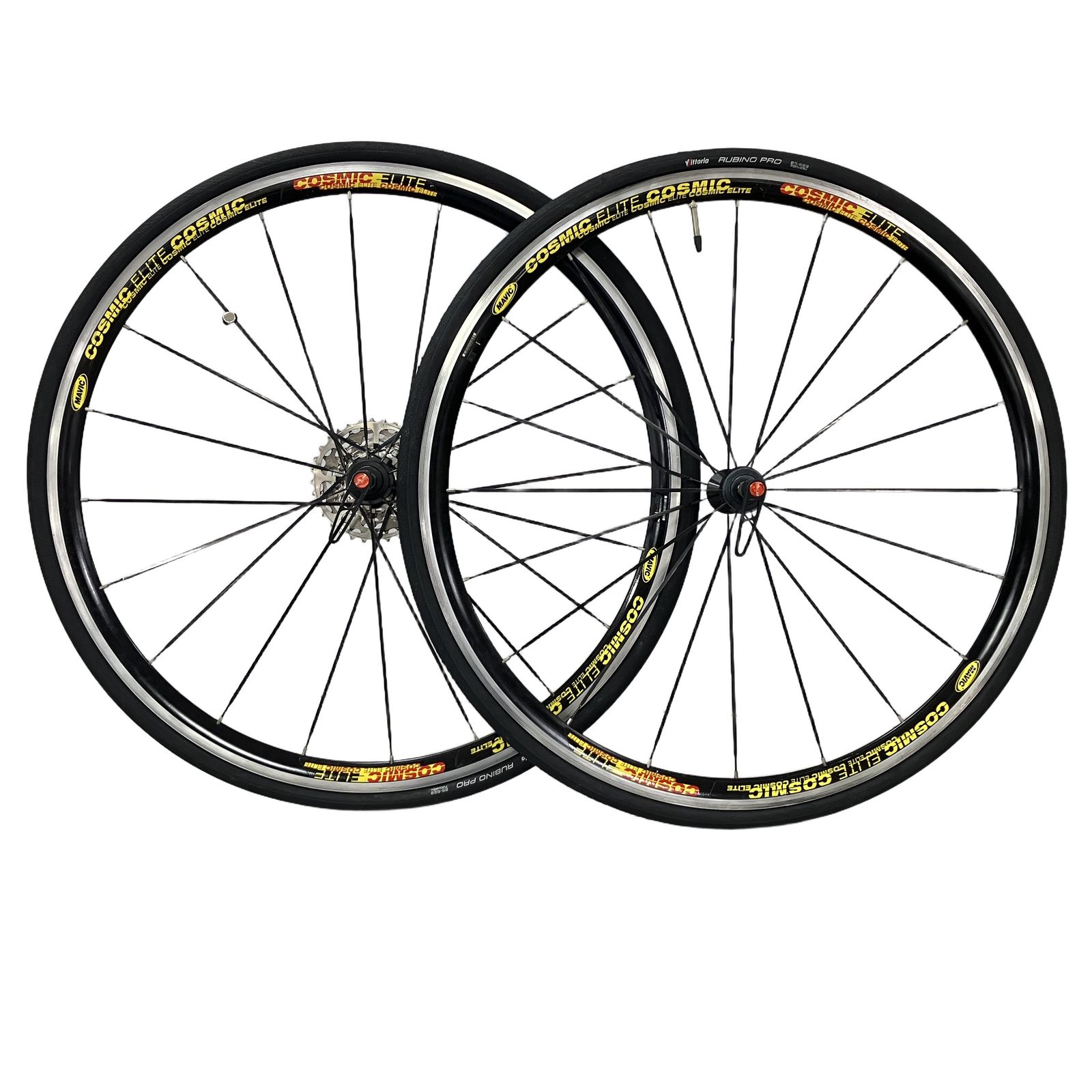MAVIC マビック COSMIC ELITE シマノフリー 11/12s対応 クリンチャー ホイール セット 中古 H11350071