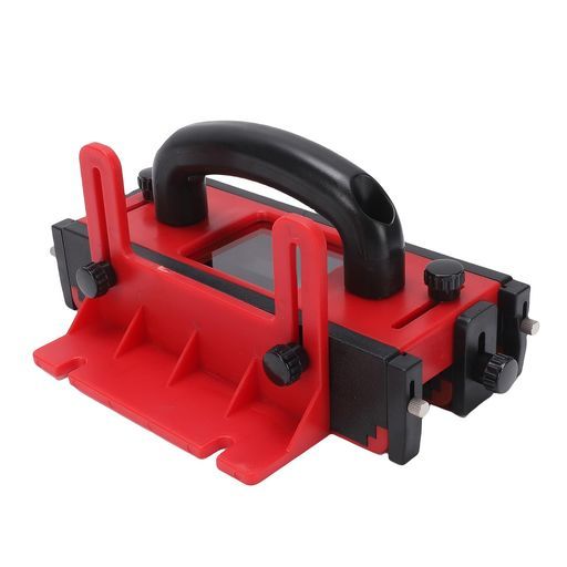 VBESTLIFE木工ジョインタープッシュブロック滑り止めストリップ付きテーブルソー、バンドソー用の調節可能なデザイン、信頼性が高く正確な切断、ABS