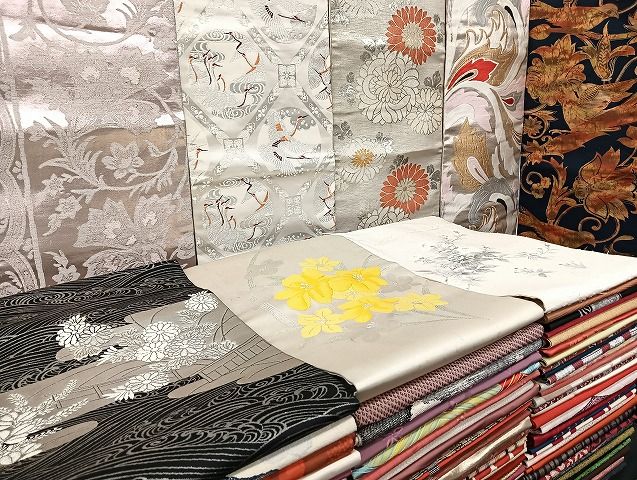 平和屋着物■名古屋帯 まとめて100点 鶴 鳥 更紗 花柄 作家物 手描き 金彩 金銀糸 など 着用可能多数 未使用品あり 全て正絹 mmm1259