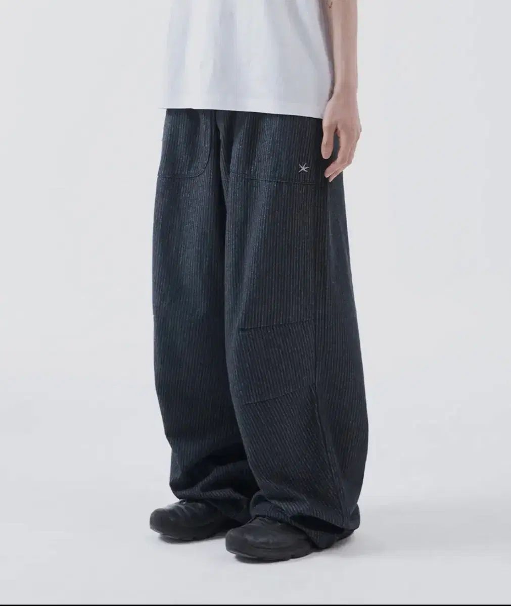 ザコールデストモーメント TCM starfish pin stripe pants