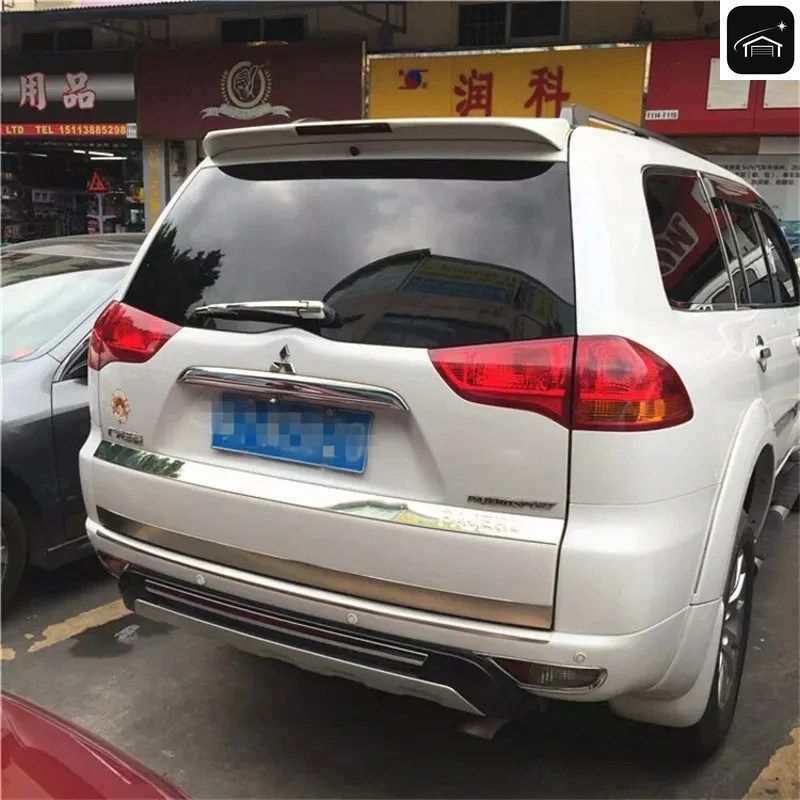 三菱パジェロスポーツ用スポイラー 2008-2014 ABS素材車用リアウイング プライマーカラー リアスポイラー カスタムパーツ