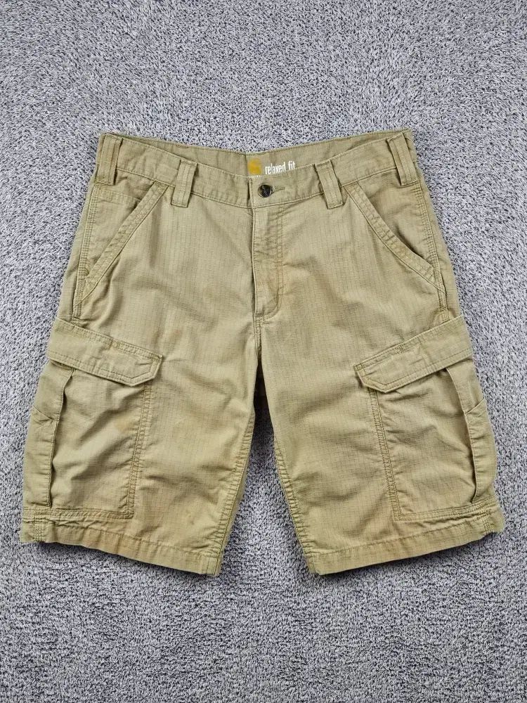 Carhartt カーハート リップストップ カーゴ ショーツ ハーフパンツ ( 32