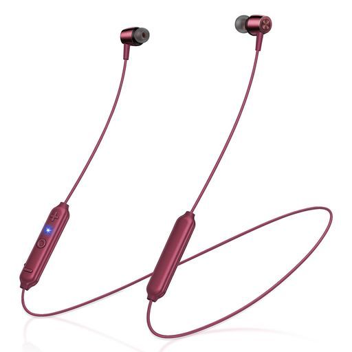 ワイヤレスイヤホン【ネックバンドイヤホン新次元突破】イヤホンbluetooth20時間連続再生収納便利ネックバンドイヤホン革新設計凸構造ボタン+柔軟首