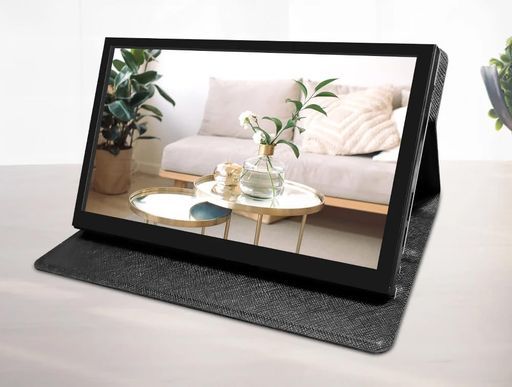 zmart7インチLCDIPSディスプレイHDMI対応タッチスクリーンケース付き1024x600解像度RaspberryPi3Pi4PCポータブルモニ