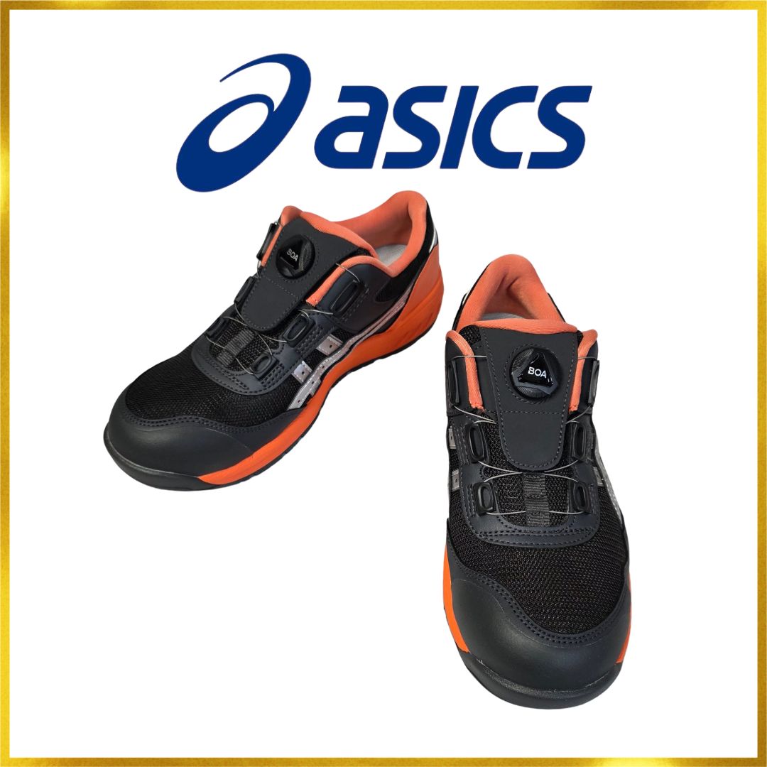 シューズ asics asics 安全靴 boa ASICS 安全靴 BOAシステム付きcp604 