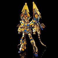 【新品】RG 1/144 ユニコーンガンダム3号機 フェネクス（ナラティブVer.） 機動戦士ガンダムNT 金色 ゴールドメッキ 組み立て式プラモデル