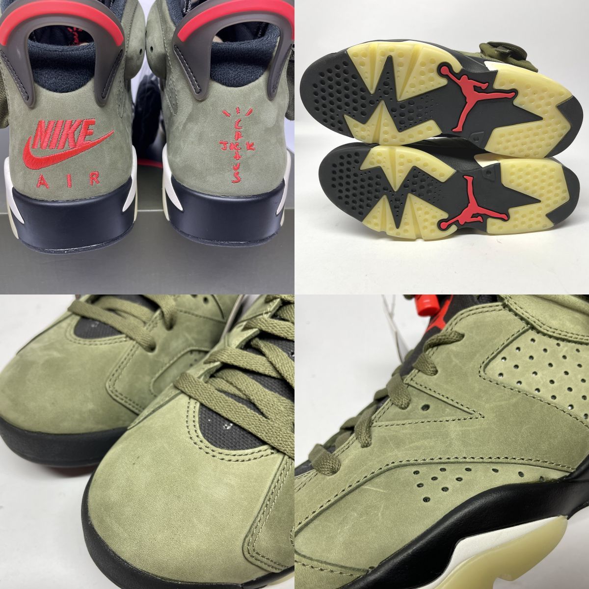新古品】 Travis Scott × Nike ナイキ Air Jordan 6 Retro Medium 