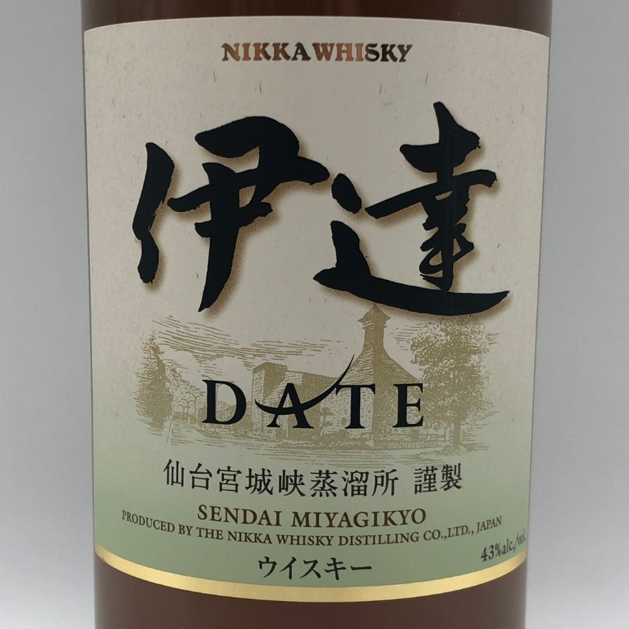 東京都限定◇ニッカ 伊達 ブレンデッド 700ml 43% - メルカリ