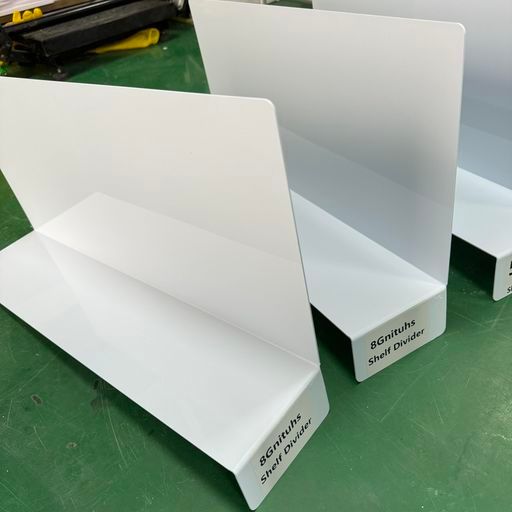 20個54*25CM1.6MM改良倉庫セパレーター棚仕切り簡単セット調節可能プラスチック棚衣類キャビネット倉庫仕切り板棚ラベルホルダー