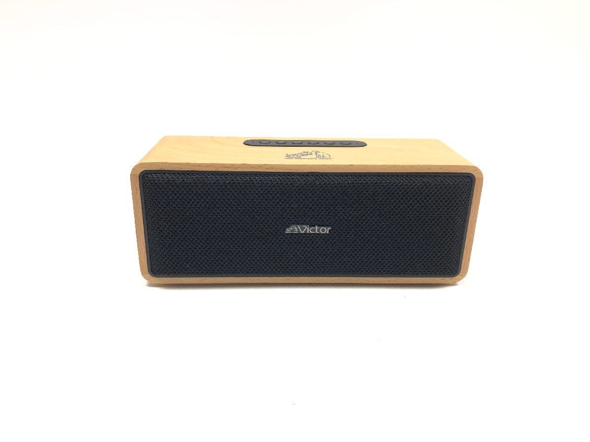 美品 JVCKENWOOD Victor ケンウッド ビクター ワイヤレススピーカー ポータブル 複数台同時再生 Bluetooth SP-WS02BT オーディオ Y06089N